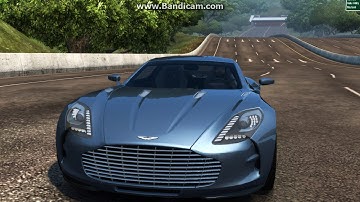 TDU2 Aston Martin One-77 new performance both directions of the road