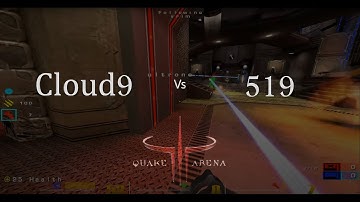 Cloud9 vs 519 Quake 3 Arena CTF q3wcp9 2004-08-14 first flag wins
