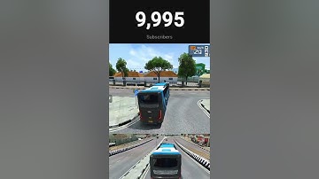 Accident 😱  In Bus Simulator Indonesia #shorts #ytshorts #busgames #bussid