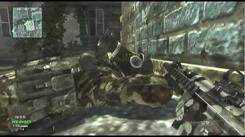 MW3 Multiplayer Gameplay -  Kill confirmed on Fallen