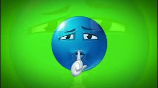 Blue Troll Face 🎭 Emoji  | Copyright free 🆓 | Green Screen New Troll Face | Blue Troll Face