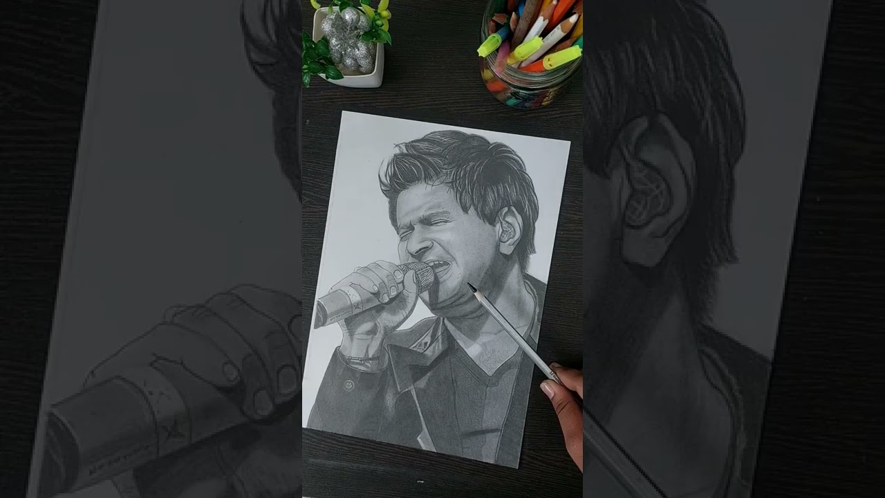 Drawing Tribute to  KK singer  ( Krishnakumar kunnath) |R.I.P. Legend | m.g.a.arts 