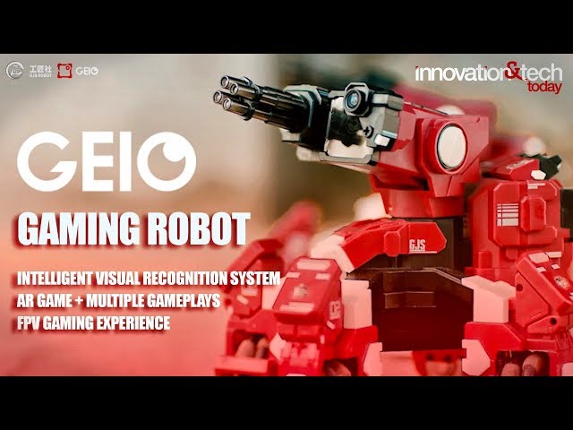 人気デザイナー GEIO Gaming Robot by GJS ROBOT - #CES2019 - YouTube ホビーラジコン