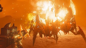 Battle with Terminids - Super Helldive Difficulty - 4K Quality - Helldivers 2