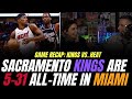 The Kings are 5-31 ALL-TIME in Miami!