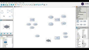 MEMBUAT ENTITY RELATIONSHIP DIAGRAM (ERD) di yEd graph editor