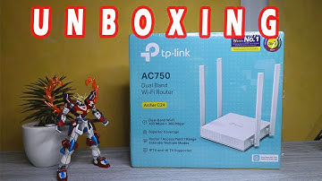 TP-Link Archer C24 AC750 Dual-Band Wi-Fi Router UNBOXING