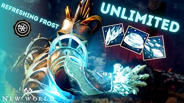 PVE/ PVP Ice Gauntlet Power House - New World Guide