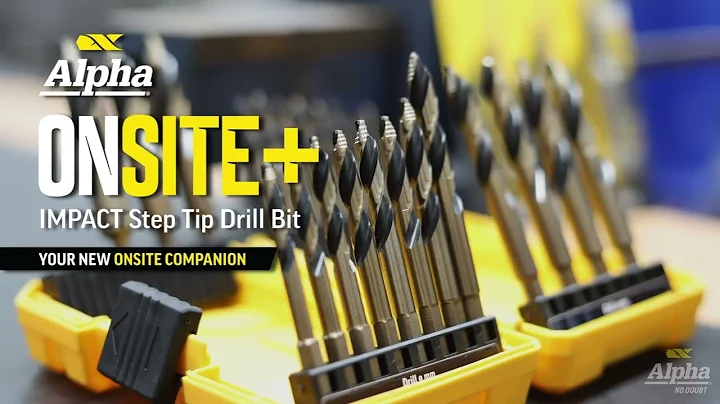 Alpha | Onsite+ Step Tip Drill