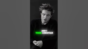 Christian Bale and Robert Patterson talk about each others roles as Batman