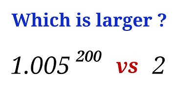 Math Olympiad Question | Which Is Larger? | You should learn this method