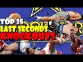 KNOCKED OUT BEFORE THE BELL:TOP 25 LAST SECONDS KNOCKOUTS IN BOXING HISTORY