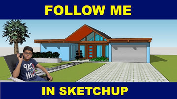 Follow Me command in SketchUp | Tutorial # 19 | Maaz sami  @Learn with Maaz ​