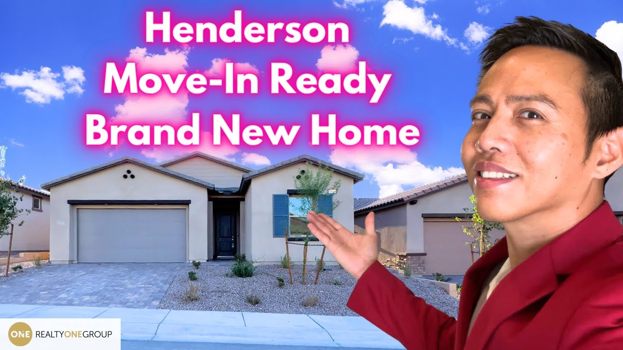 New Single Story Home in Henderson Las Vegas Piermont at Cadence Soho