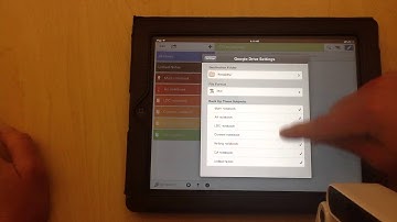 Automatic and Manual BackUps from Notability to Google Drive