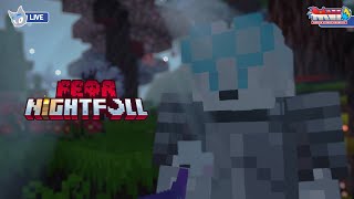 MELANJUTKAN BASE MELAYANG AGAR AMAN!!【MINECRAFT FEAR NIGHTFALL】- Alka Ch. [ Mobian Vtuber ID ]