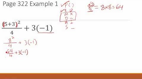 Order of Operations - GED Math
