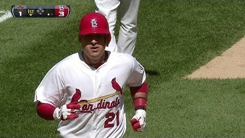 HOU@STL: Craig drives a three-run shot to left-center