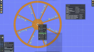 Besslerrad - Gravity Wheel (Algodoo)