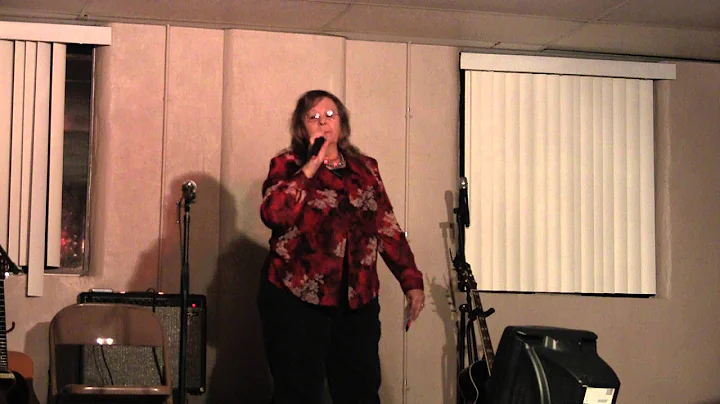 Cindy Offield of Coldwater, Kansas, MC and performer