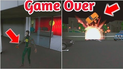 Smiling X Corp Car Blast Game Over | smiling X Corp Car Control Mission