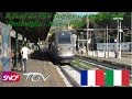 A bord du TGV Duplex sur le parcours Ventimiglia - Nice - Paris