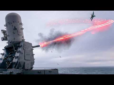 US Navy Tests the Limits of Its Monstrously Powerful C-RAM Gun at Sea