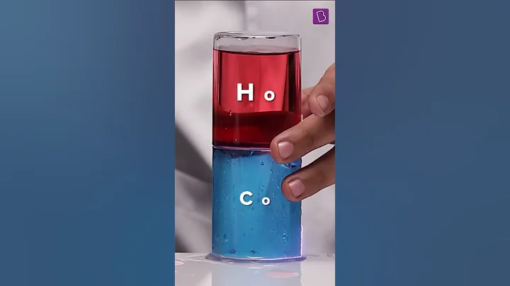 What Happens If You Mix Hot & Cold Water? | Water Density Experiment At Home | #Shorts