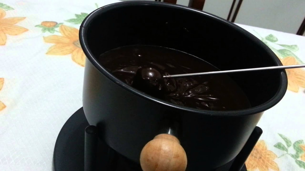 Fondue de Chocolate com Conhaque YouTube
