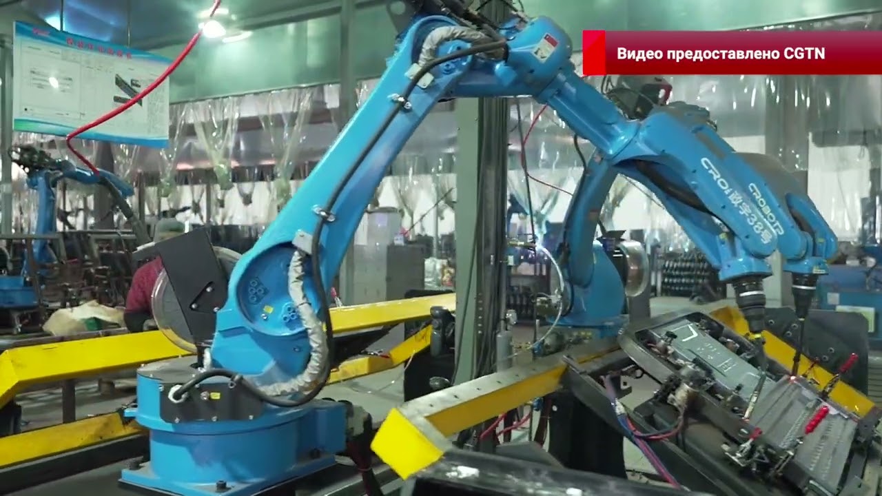🤖В Китае активно развивают роботизацию на производствах