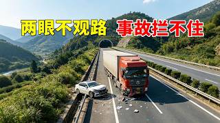 两眼不观路，事故拦不住，2026交通事故第184期