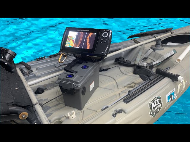 How much battery for a fish finder? : r/Fishing