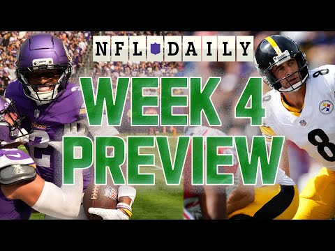 2025 NFL Week 4 Preview of EVERY Game -- Gregg's Going to Ireland! | NFL Daily