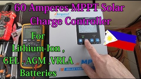 ONE SOLAR 60A MPPT SOLAR CHARGE CONTROLLER AmpinVT