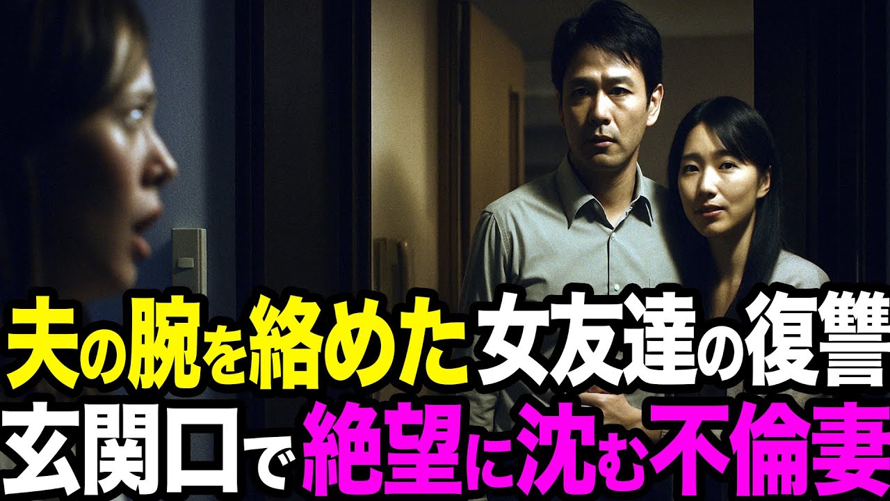 【シタ妻】PTAで不倫…「もう二度と来るな」腕を絡めて現れた女友達…学生時代の復讐計画が玄関口で炸裂→夫の通報と断罪で不倫妻の人生崩壊【修羅場朗読】