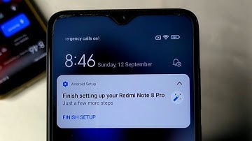 Finish Setting Up your Redmi Note 8 Pro | Solve Finish Android Setup in Redmi note 8 pro