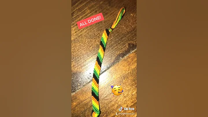 How to striped friendship bracelet