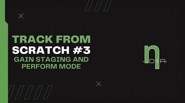 TRACK FROM SCRATCH #3 - Gain staging and Perform Mode on #polyendtracker