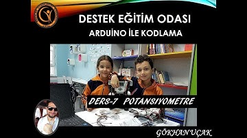 MBLOCK İLE ARDUİNO DERSLERİ / DERS#7 / POTANSİYOMETRE (ROBOTİK KODLAMA)
