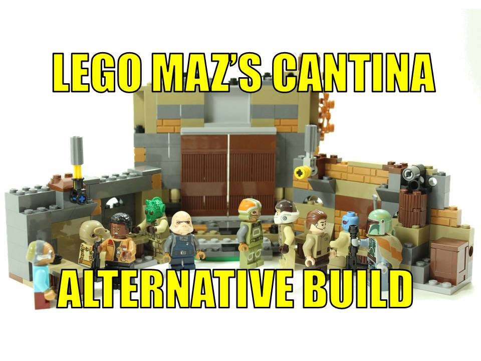 LEGO STAR WARS 75139 ALTERNATIVE BUILD MAZ S CASTLE CANTINA lego-star-wars-75139-alternative-build-maz-s-castle-cantina