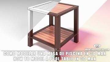 How to model a pool table in 3D Max // How to model a pool table in 3D Max