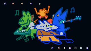 funky friends (an imaginary 90s cartoon soundtrack)