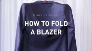How to Fold a Blazer