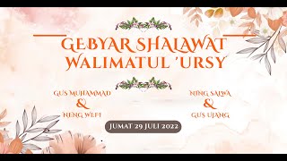 🔴 Langitan Bershalawat | Walimatul 'Ursy ( Gus Muhammad & Ning Weffy ) & ( Ning Salwa & Gus Ujang )