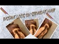 Instant Locs On Straight Hair