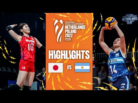 Japan vs. Argentina - VBW - Women World Championship - Match Highlights