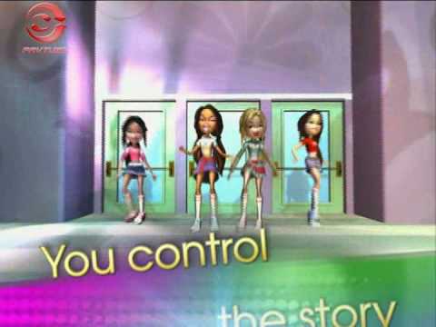 Bratz Interactive DVD Trailers-Livin' it up with the Bratz & Bratz Glitz 'n' Glamour