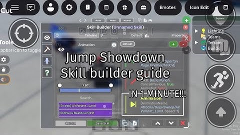 Jump showdown Skill builder Guide | In 1 Min