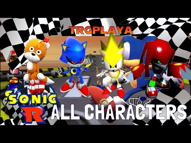 Metal Knuckles & Tails Doll - Sonic R Characters