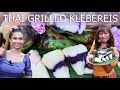 Gegrillter Klebreis Thaistyle ข้าวเหนียวปิ้ง ~ Khao Niaw Ping | Reis grillen - Klebreis Rezept 🇹🇭